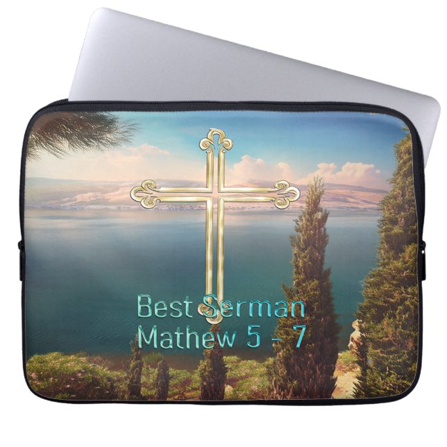 Best Sermon Laptopschutzhülle (Vorderseite)