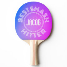 BEST SMASH HITTER Gradient Einfaches Design
