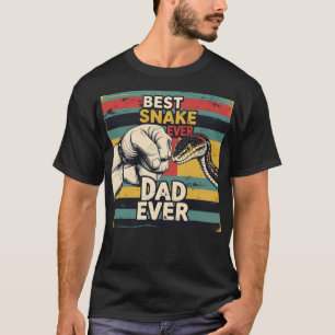 Best Snake Vater Funny Snake T-Shirt