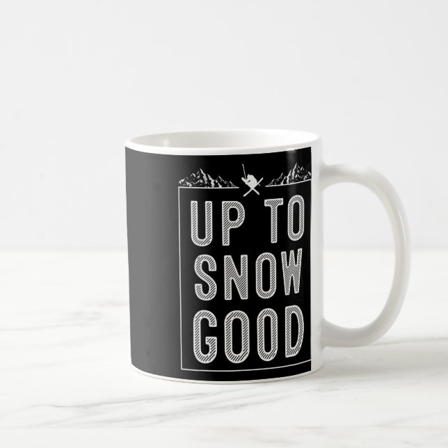 Best Snowboard Skifahren - Niedliche Skifahrer Män Kaffeetasse (Rechts)