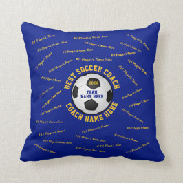 Best Soccer Coach - Geschenk für alle Spieler Kissen