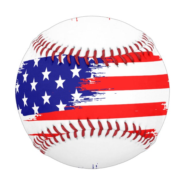 Best Solid Color USA Flag Baseball (Vorderseite)