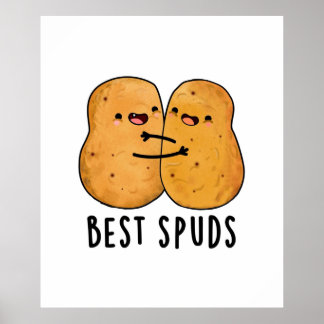 Best Spuds Niedlich Best Buddies Potato Pub Poster