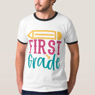 Best Styel White Men's Basic Ringer der 1. Klasse T-Shirt