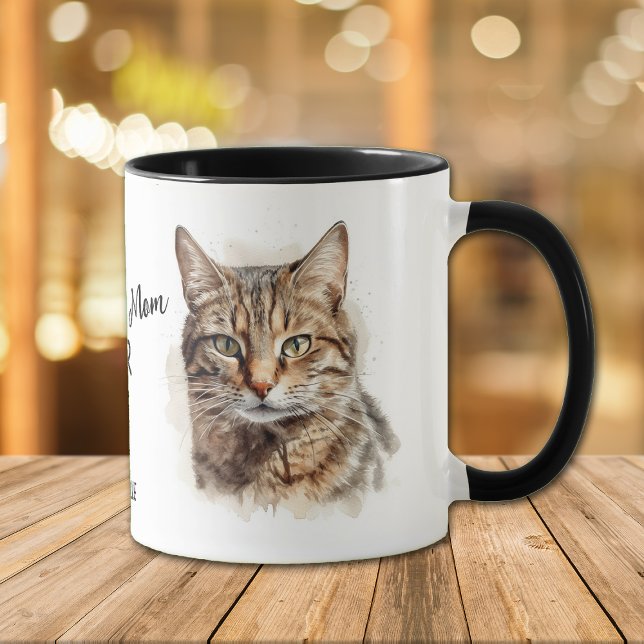 Best Tabby Cat Mama Ever Tasse (Von Creator hochgeladen)