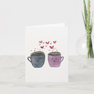 Best-Tea Galentine's/Valentine's Day Card Dankeskarte