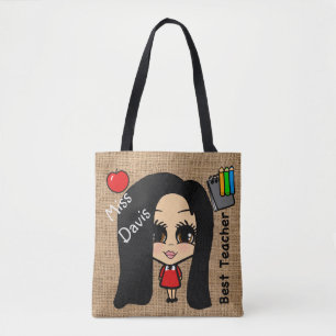 Best Teacher Fourre-tout - Sac Caricature Personna