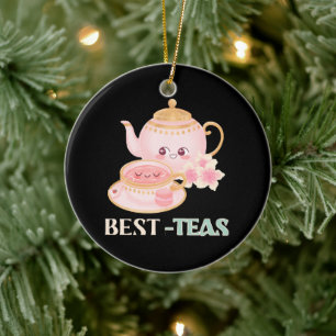 Best-Teas Teeliebhaber Keramik Ornament