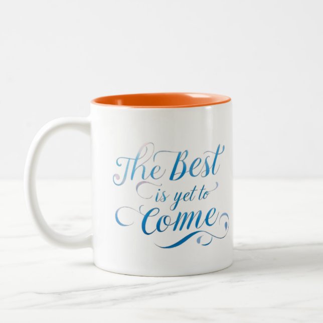 Best time coffe Mug Zweifarbige Tasse (Links)