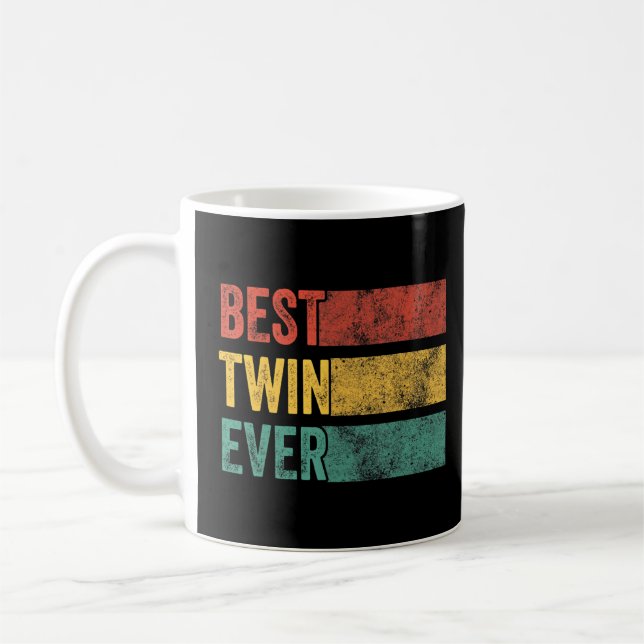 Best Twin Ever Funny Brother Schwester Siblings Fa Kaffeetasse (Links)