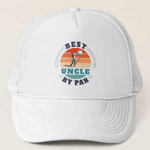 Best Uncle Custom Vathers Day Golf Retro Truckerkappe