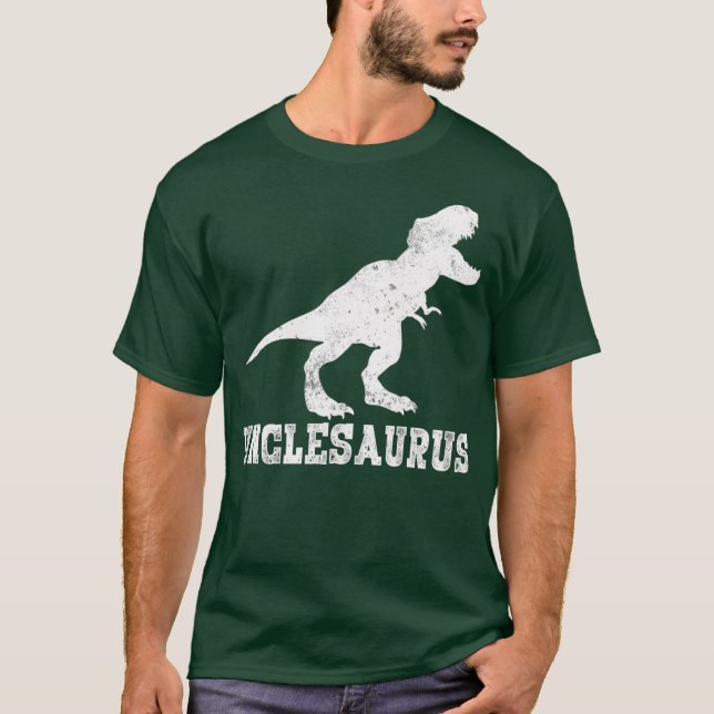Best Uncle Dinosaur Unclesaurus Shirt Geschenke fü (Vorderseite)