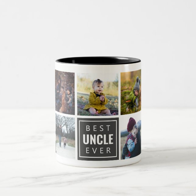 Best UNCLE Ever Custom Foto Tasse (Mittel)