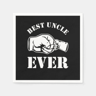 Best Uncle Ever Niece Nephew Godami Vater Mama Gif Serviette
