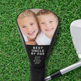 Best Uncle Foto Black Golf Headcover