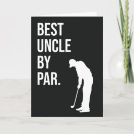 Best Unte by Par Funny Golf Cards Spaß Golfer Karte