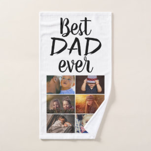Best Vater 6 Foto Collage Family Foto  Handtuch
