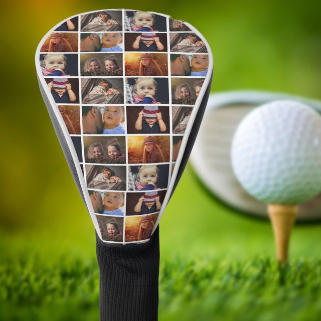 Best Vater 6 Foto Collage Family Foto Muster Golf Headcover (Von Creator hochgeladen)