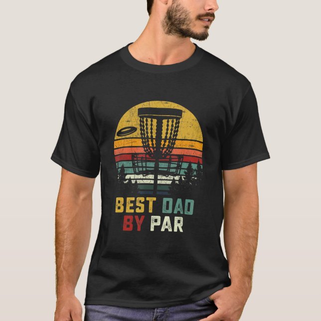 Best Vater by Par Disc Golf für Männer T-Shirt (Vorderseite)