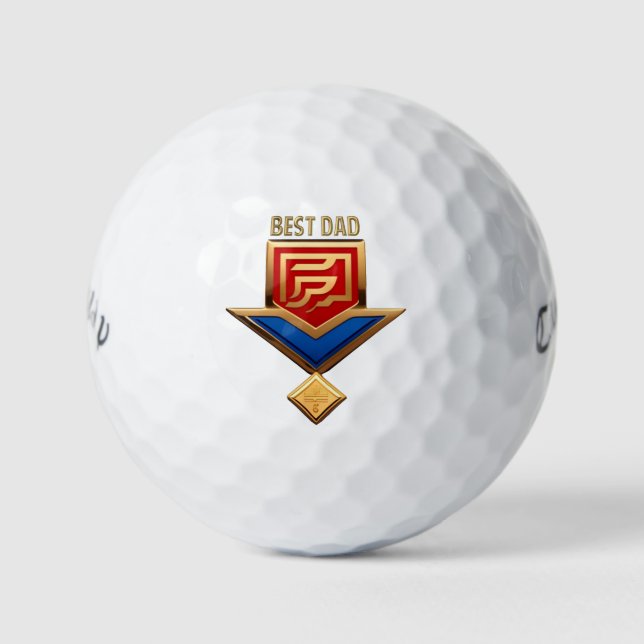 Best Vater Callaway Warbird Golf Balls Golfball (Vorderseite)