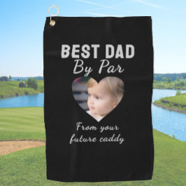 Best Vater Custom Kids Foto Personalisiert Golfhandtuch