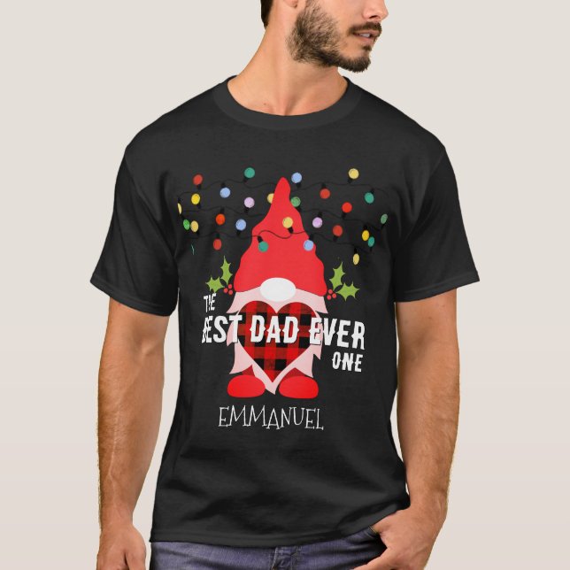 BEST VATER EVENT Christmas Gnome T-Shirt (Vorderseite)