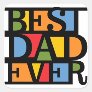 BEST VATER EVER Aufkleber