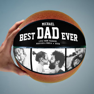BEST VATER EVER Cool Trendy Einzigartiger FotoColl Basketball