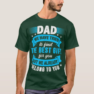 Best Vater Ever Funny Daddy Papa Fathers Day Joke T-Shirt