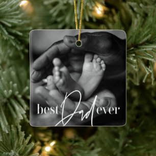 Best Vater Ever Modern Classic Einfach Elegantes F Keramikornament