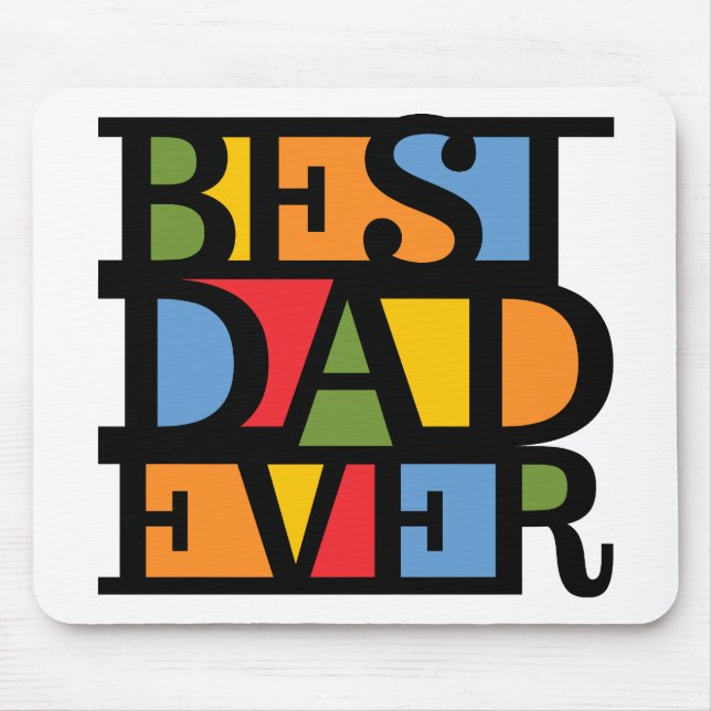 BEST VATER EVER mousepad (Vorne)