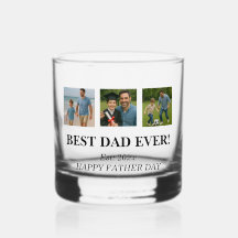 BEST VATER EVER - Personalisiertes Foto des Vaters