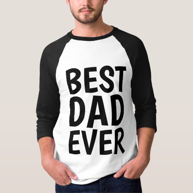 BEST VATER EVER T - Shirt & Hoodies (Vorderseite)