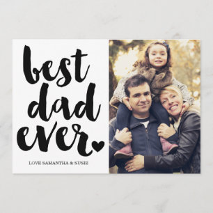 BEST VATER EVER   VATER DAY CARD KARTE