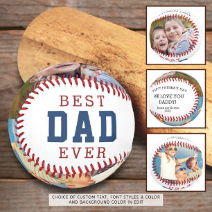 BEST VATER JE 2 Fotos Happy Vathers Day Baseball