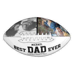 BEST VATER JE Moderne Coole FARBFotos nach Maß Football