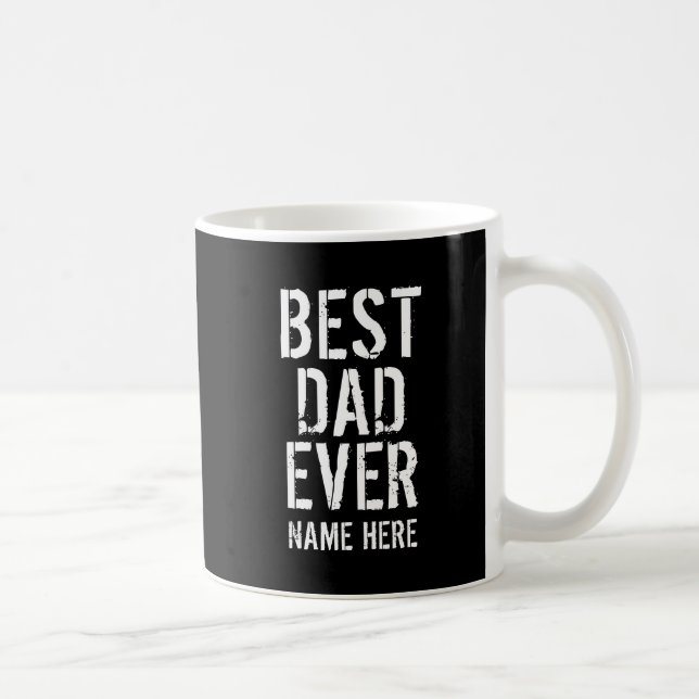 BEST VATER JE PERSONALISIEREN KAFFEETASSE (Rechts)