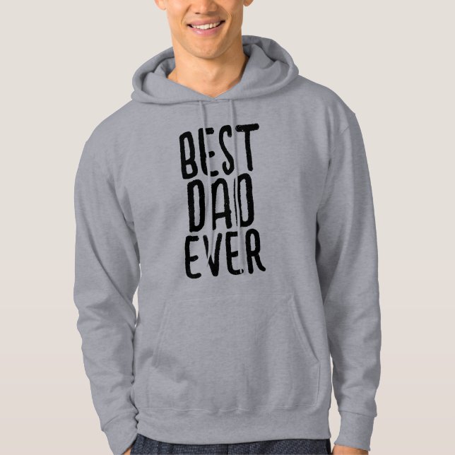 BEST VATER JEDER CHRISTMAS T - SHIRT HOODIE (Vorderseite)