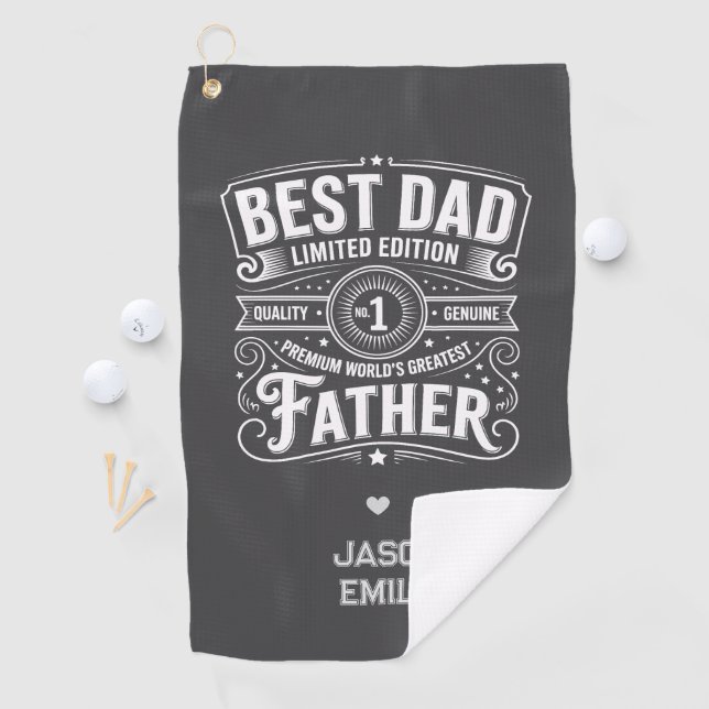 Best Vater Limited Edition Throw-Kissen Golfhandtuch (Insitu)