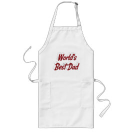 Best Vater Vathers Day burgundy Text Lange Schürze