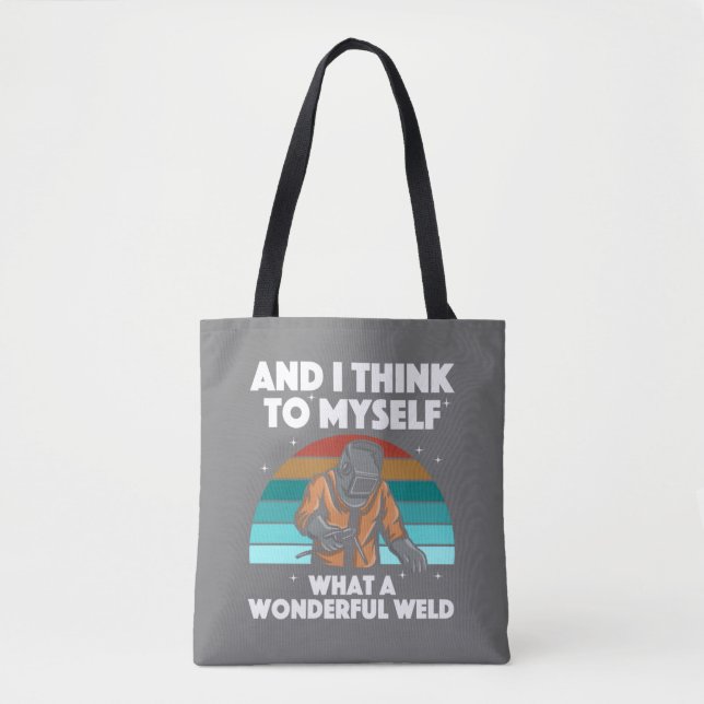 Best Welding Art Men Women Arc Welder Pipeliner II Tasche (Vorderseite)
