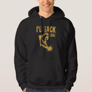 Best Welding Men Women Tack Welder Ironworker Pip Hoodie