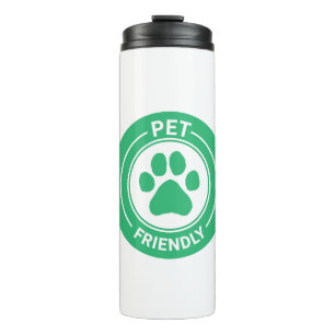Best Westie Cat and Dog Best Friends Gezeichnet Pa Thermosbecher