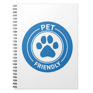 Best Westie Pet Friendly Gezeichnet Paw - Blue Notizblock