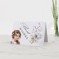 Best Wishs falted Invitation Card