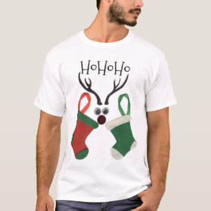 Best wünscht Hohabo Weihnachten Rot & Grün T - Shi T-Shirt