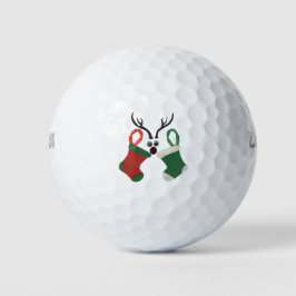 Best wünscht Weihnachten Besondere Anlass Red & Gr Golfball