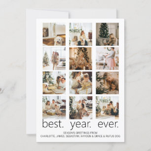 Best Year EJEDES Foto Weihnachten Personalisiert