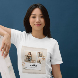 BESTÄTIGKEITEN, Foto-Collage & Namen | BESTE FREUN T-Shirt