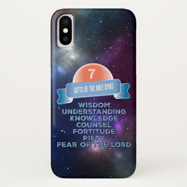 Bestätigung 7 Geschenke des Heiligen Geistes Case-Mate iPhone Hülle (Rückseite)
